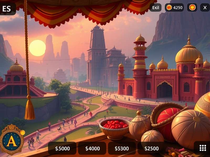 Saffron Cumin Voyage trading interface